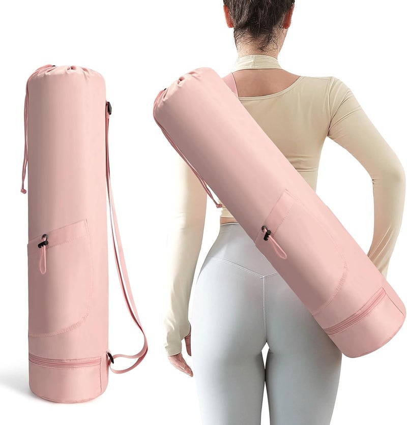 Zmarthumb Yoga Mat Bag, Yoga Bag with Adjustable Strap and Pockets for Women & Men, Lightweight Carrier for Yoga, Workout, Outdoor Use - Image 1